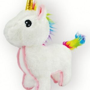 FLUFFY CHUMS PELUCHE UNICORNIO CON SONIDO  MEDIDA 22CM