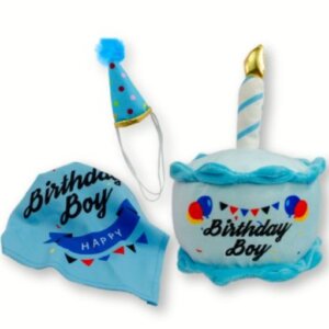 SET DE PELUCHE HAPPY COLOR AZUL