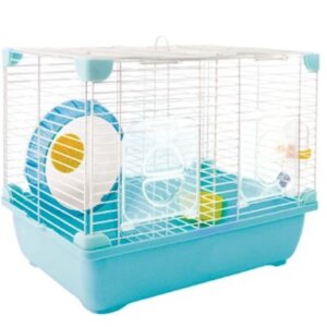 JAULA PLASTICA PARA HAMSTER DOBLE
