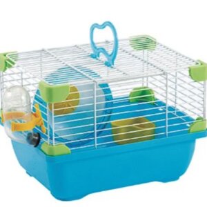 JAULA PLASTICA PARA HAMSTER SUNNY COLOR AZUL