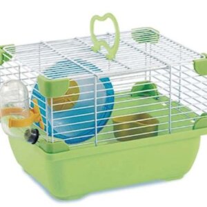 JAULA PLASTICA PARA HAMSTER SUNNY VERDE