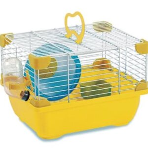 JAULA PLASTICA PARA HAMSTER SUNNY AMARILLA