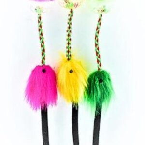 JUGUETE PARA GATOS PAWFFY RATON CON SONAJA SUNNY