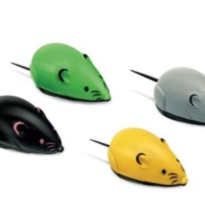 JUGUETE PARA GATOS PAWFFY RATON DE PLASTICO X PIEZA