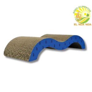 RASCADERO DE CARTON PARA GATOS PAWFFY IMPORTADO - 45X22X9CM (INCLUYE CAT NIP)