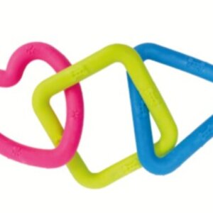 TINNY CHUMS SET TRIANGULO, CUADRADO Y CORAZON SUNNY