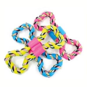 TINNY CHUMS HUESO CON HILO TRENZADO 20 CM. SUNNY