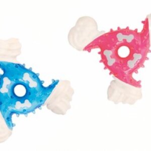 CHEWY CHUMS TREBOL DE NAYLON Y CAUCHO SHARPAW