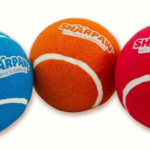 TINNY CHUMS PELOTA DE TENIS VARIOS COLORES SIN SONIDO 1 PIEZA 3 PULG