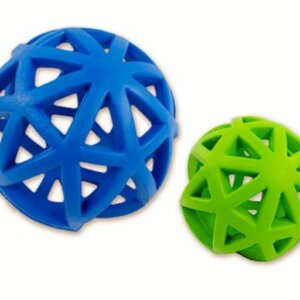 ROCKY CHUMS PELOTA FLEXIBLE DE CAUCHO CON TRIANGULOS