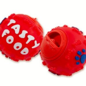 PELOTA PLAST C/DISPENS ALIM SUNNY