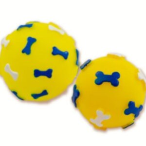 PELOTA CH VINIL C/HUES C/SONIDO. SUNNY