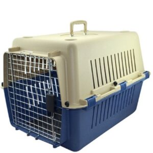 TRANSPORTADORA MEDIANA P/PERRO SUNNY IMPORTADA 67.5 X 51 X 47CM C/TAPETE