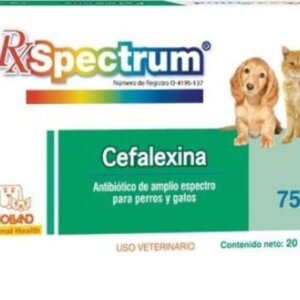 SPECTRUM CEFALEXINA DE 75 MG * X TAB