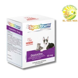 SPECTRUM DOXICICLINA DE 50 MG POR TABLETA