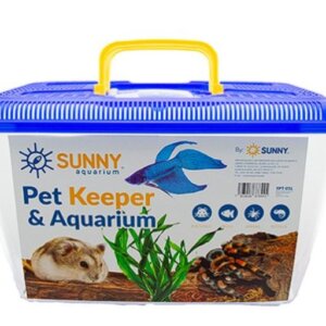 MASCOTERA DE PLASTICO GRANDE SUNNY   30.5 X 20.5 X 21CM