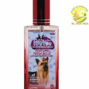 PERFUME PARA MASACOTA AROMA FRESA MARCA TOUTOU 250ML