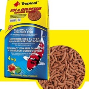 ALIMENTO TROPICAL KOI & GOLDFISH COLOUR STICKS 4 KG