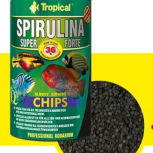 ALIMENTO TROPICAL SUPER SPIRULINA FORTE CHIPS