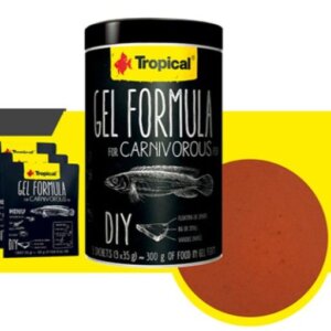 ALIMENTO TROPICAL GEL FORMULA CARNIVORE 105G (3 SOBRES X 35G C/U)