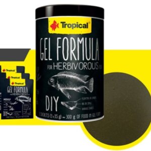 ALIMENTO TROPICAL GEL FORMULA HERBIVORE 105G (3 SOBRES X 35G C/U)