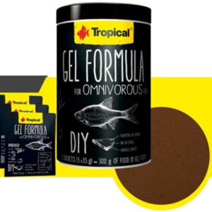 ALIMENTO TROPICAL GEL FORMULA OMNIVORE 105G (3 SOBRES X 35G C/U)