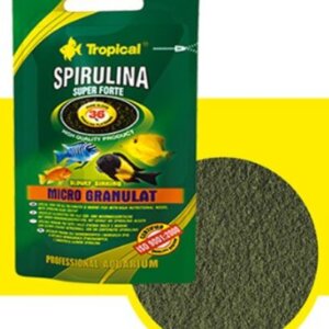 ALIMENTO TROPICAL SUPER SPIRULINA FORTE MICRO GRANULAT 22G