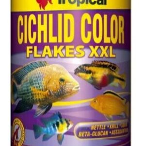 ALIMENTO TROPICAL CICHLIDCOLOR FLAKES XXL 160G
