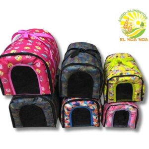 MALETA TRANSPORTADORA DE MASCOTAS MOD. KIUT COLORES SURTIDOS MEDIANA