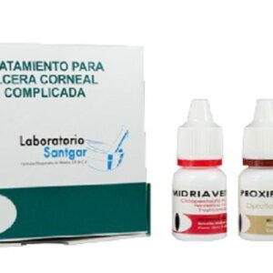 TRATAMIENTO ULCERA CORNEAL COMPLICADA 3PZAS.