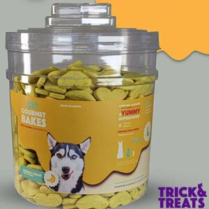 GALLETAS TRICK & TREATS SABOR CREMA DE PLATANO A GRANEL