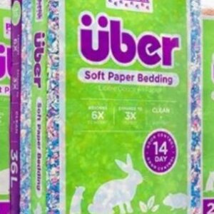 UBER BLUE/WHITE PAPER BEDDING 56L X KILO